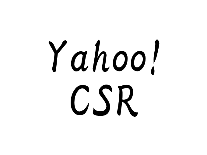 Yahoo! CSR